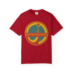 Vintage Unisex T-shirt with Intercosmos Logo of the USSR