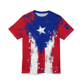 Puerto Rico Boricua AOP Cut & Sew Tee