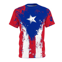 Puerto Rico Boricua AOP Cut & Sew Tee
