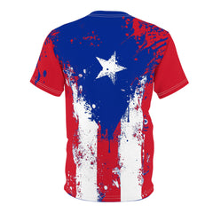Puerto Rico Boricua AOP Cut & Sew Tee