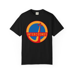 Unisex T-shirt Vintage Intercosmos Soviet Space Program Logo