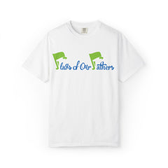 Flags of Our Father T-shirt - Blue Green