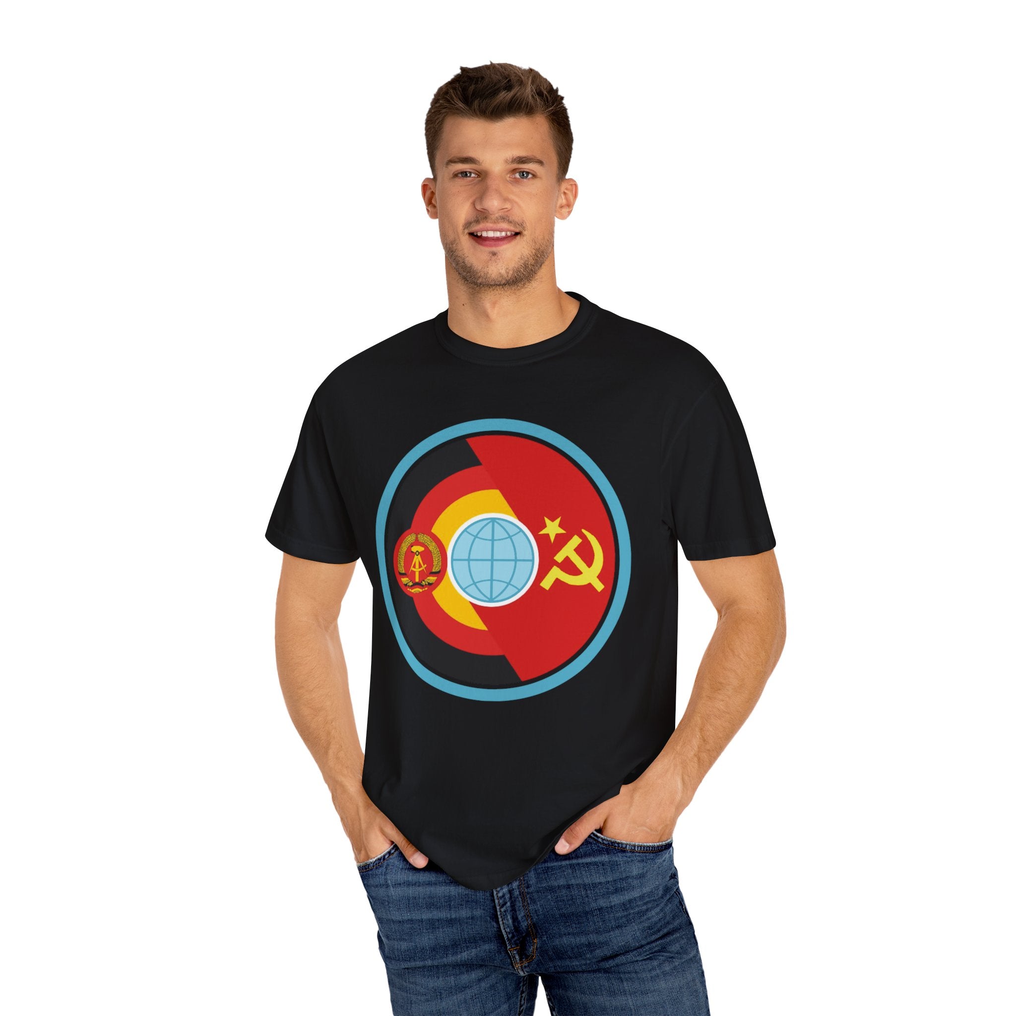 Vintage Space Mission Unisex - INTERCOSMOS SOVIET EAST GERMAN COLLABORATION