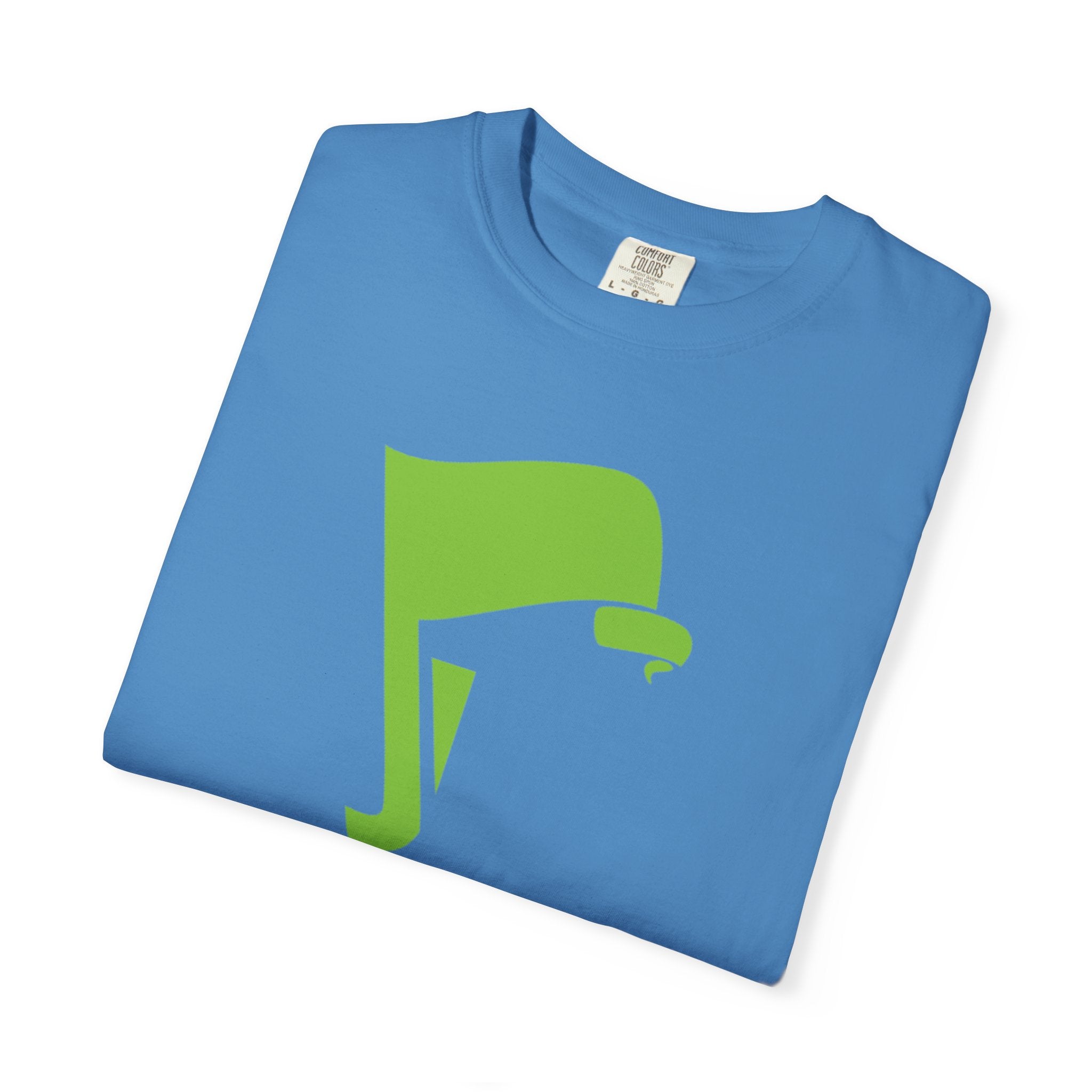Flags of Our Father Graphic Tee - Blue Green
