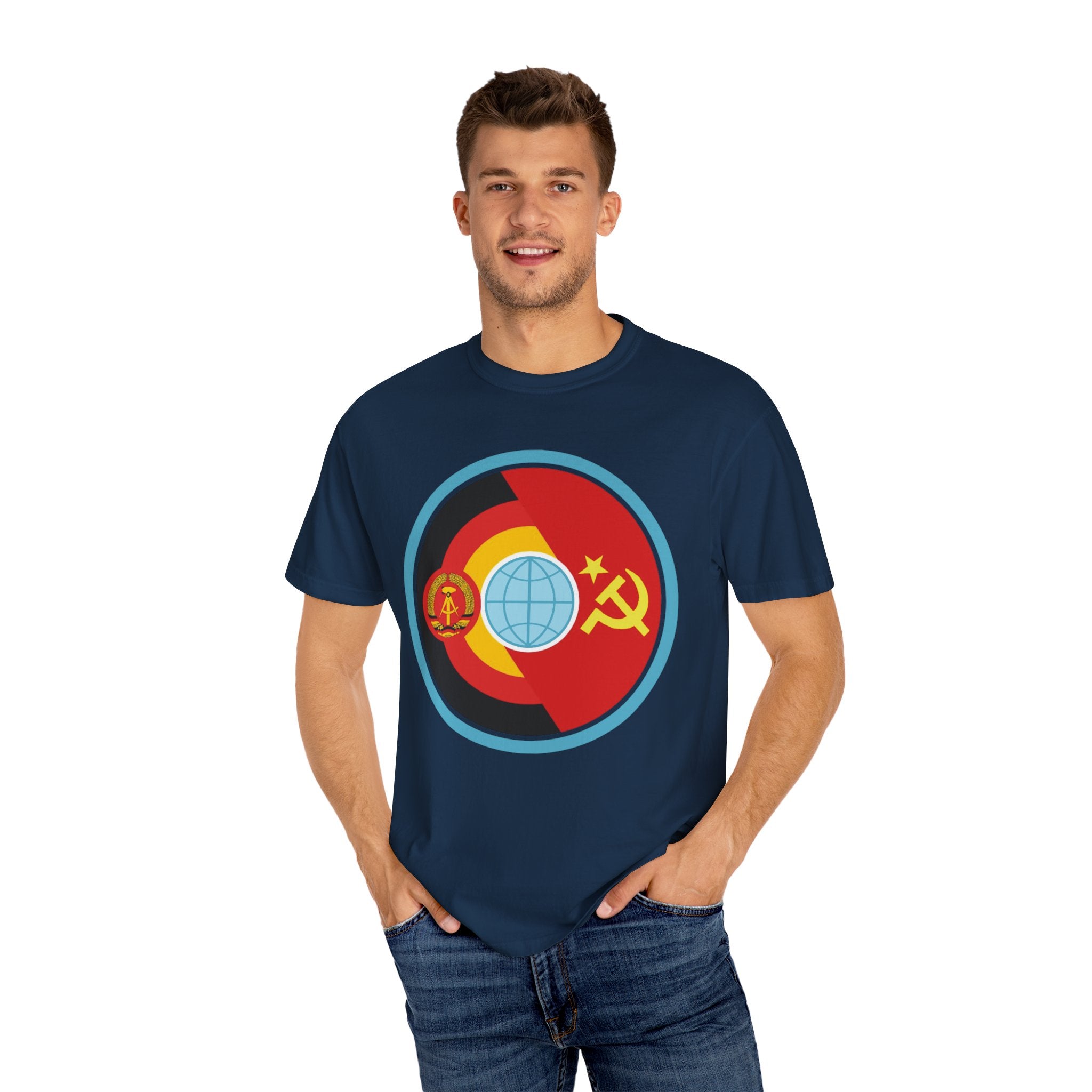 Vintage Space Mission Unisex - INTERCOSMOS SOVIET EAST GERMAN COLLABORATION