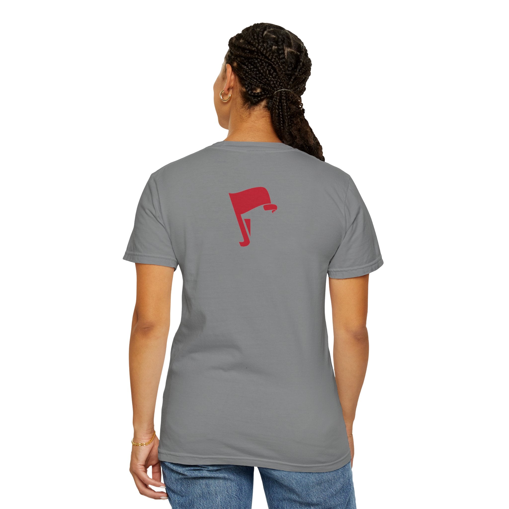 Flags of Our Father Graphic T-shirt - Blue Red