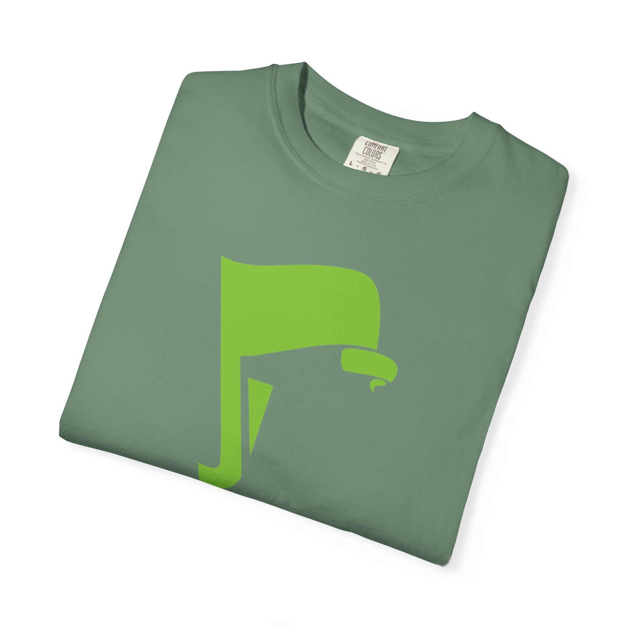 Flags of Our Father Graphic Tee - Blue Green