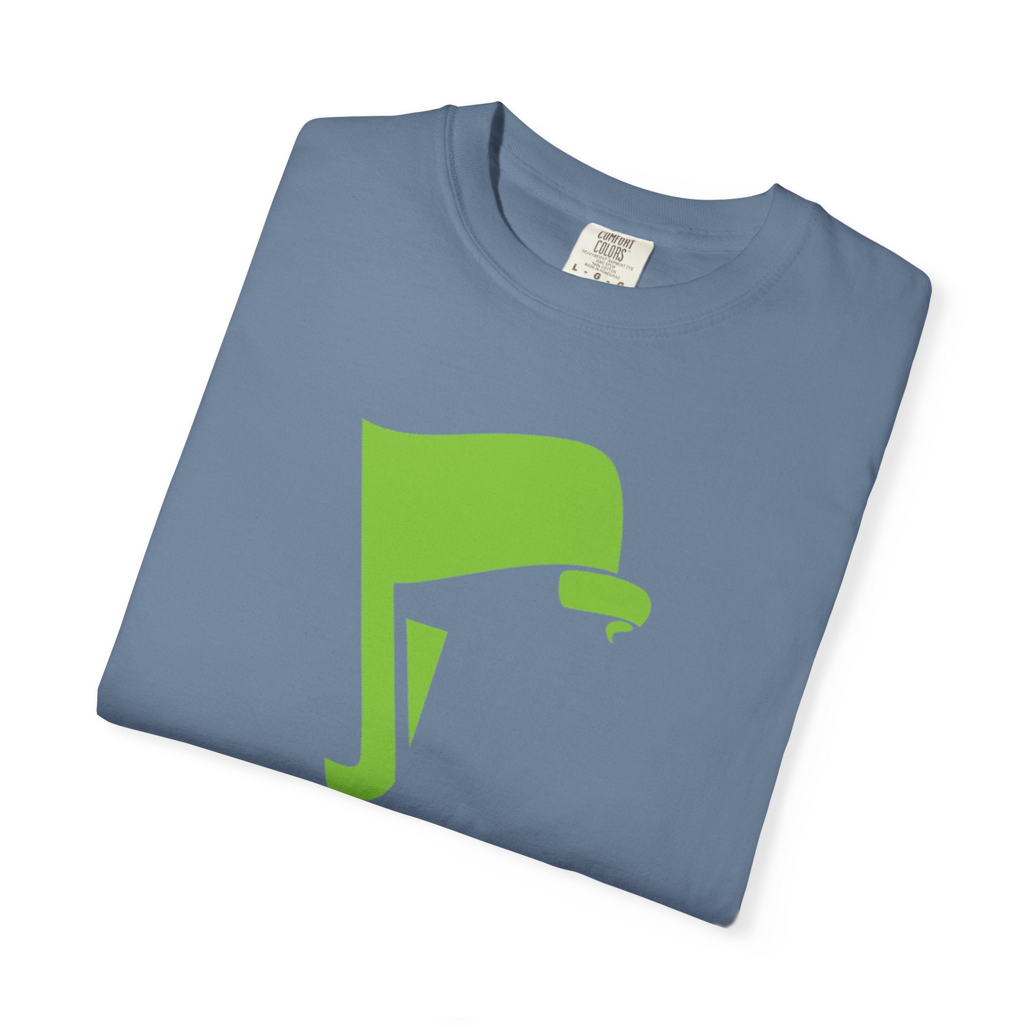 Flags of Our Father Graphic Tee - Blue Green