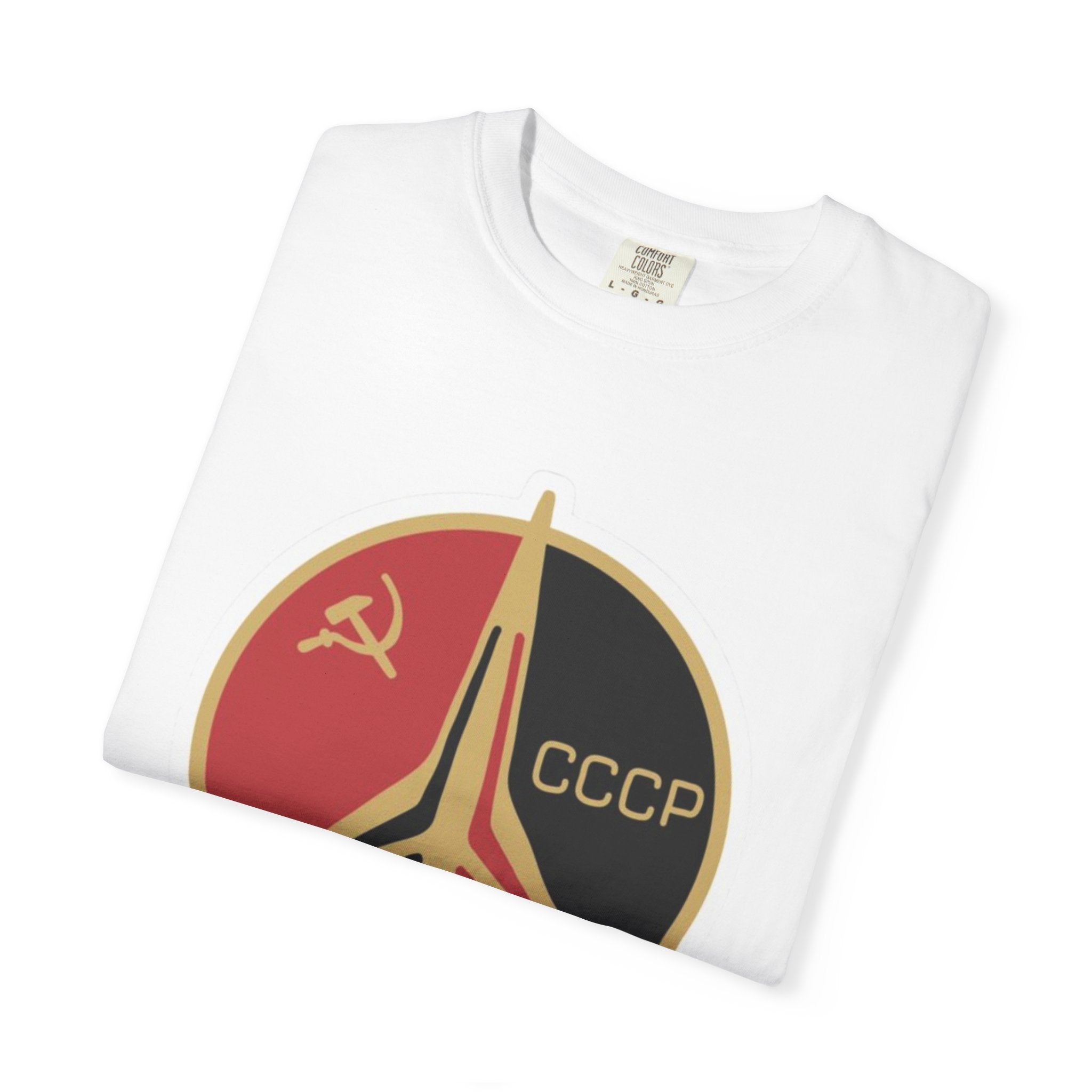 Vintage Soviet Space Tee, Retro T-Shirt, CCCP Graphics, Unisex Apparel, Gift for History Buffs, Space Enthusiasts