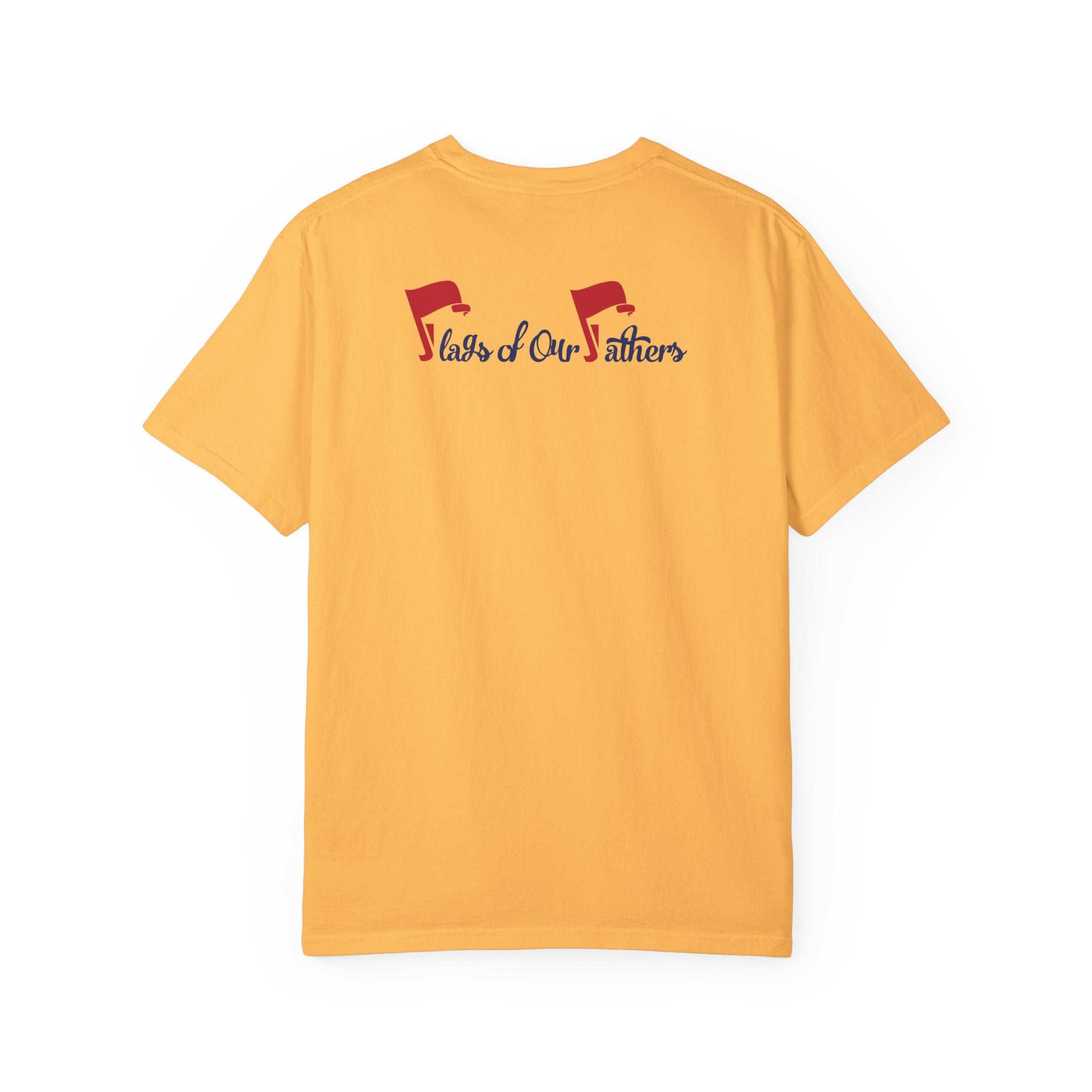 Flags of Our Father Graphic Tee - Unisex T-shirt Blue Red