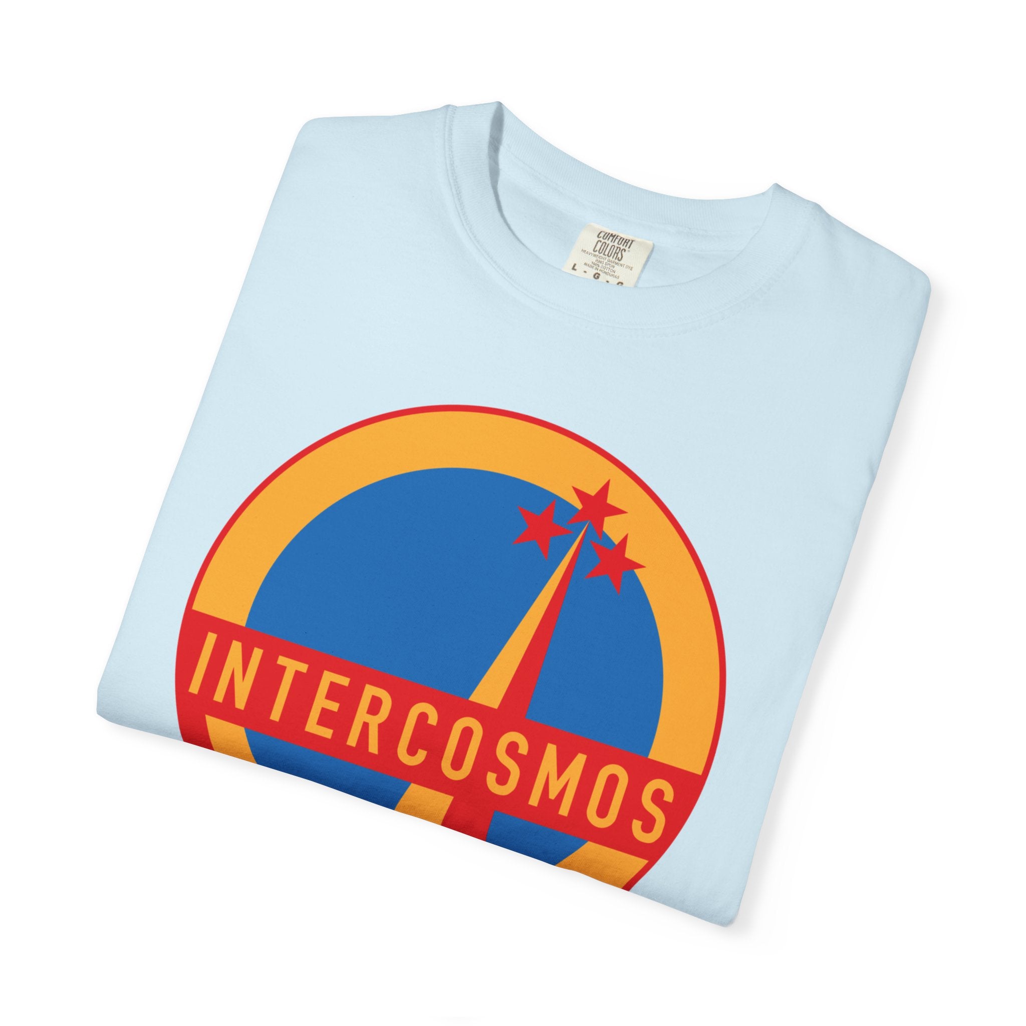 Unisex T-shirt Vintage Intercosmos Soviet Space Program Logo