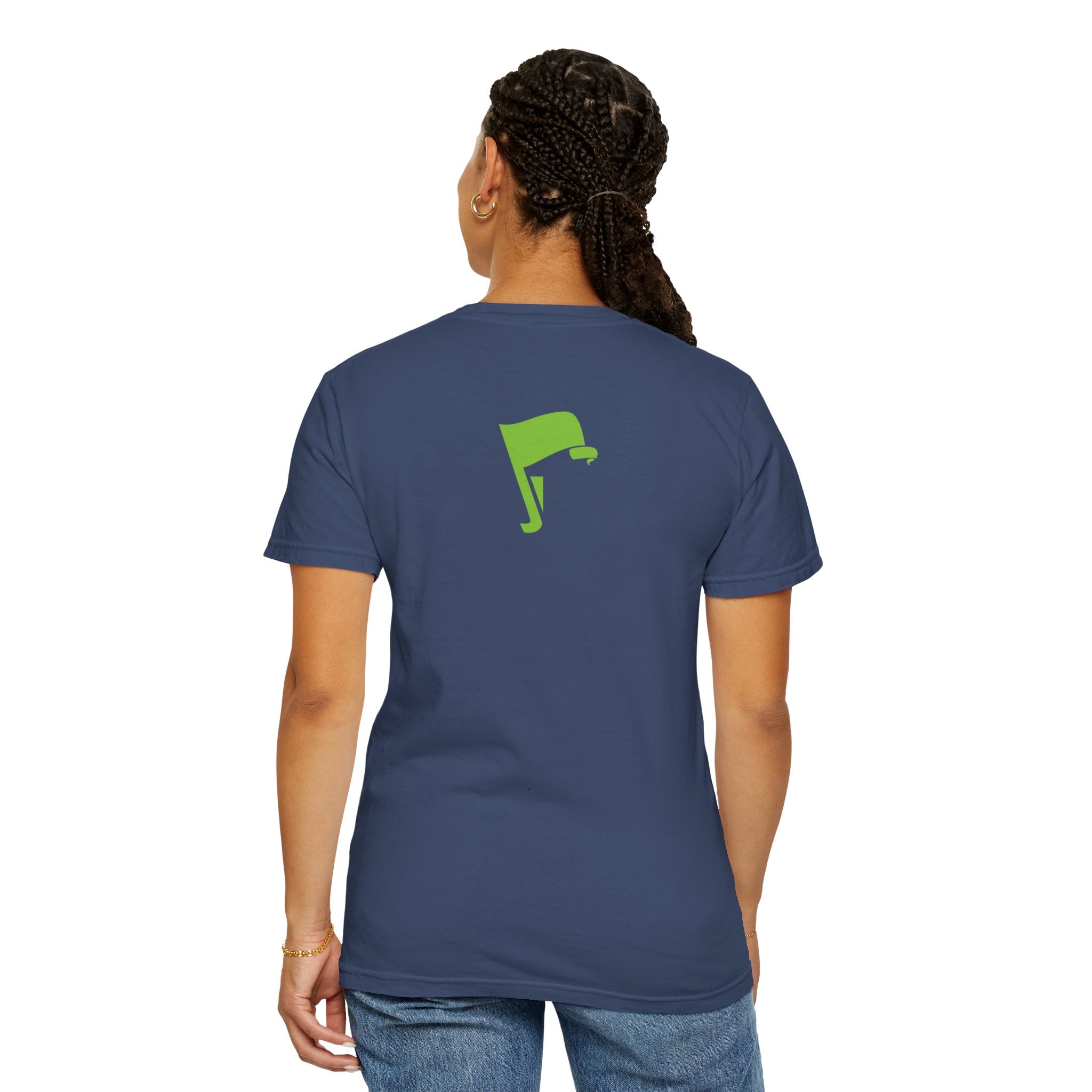 Flags of Our Father T-shirt - Blue Green