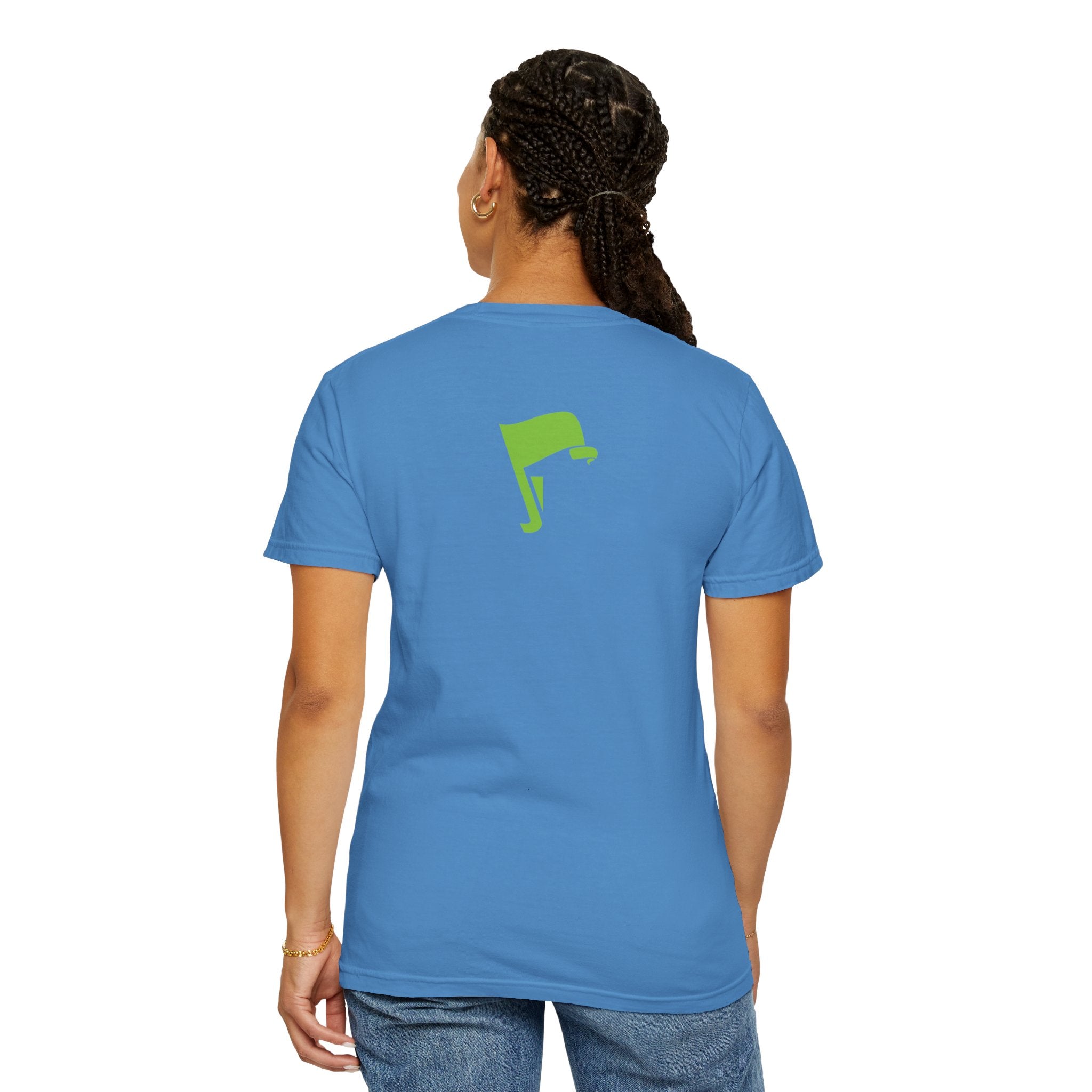Flags of Our Father T-shirt - Blue Green