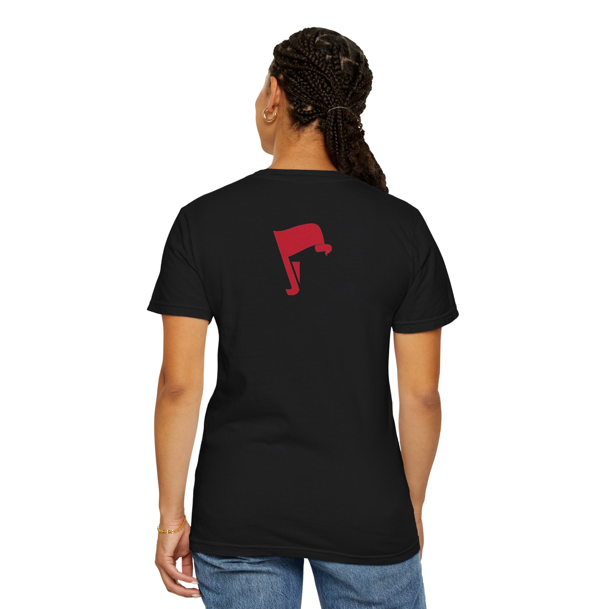 Flags of Our Father Graphic T-shirt - Blue Red