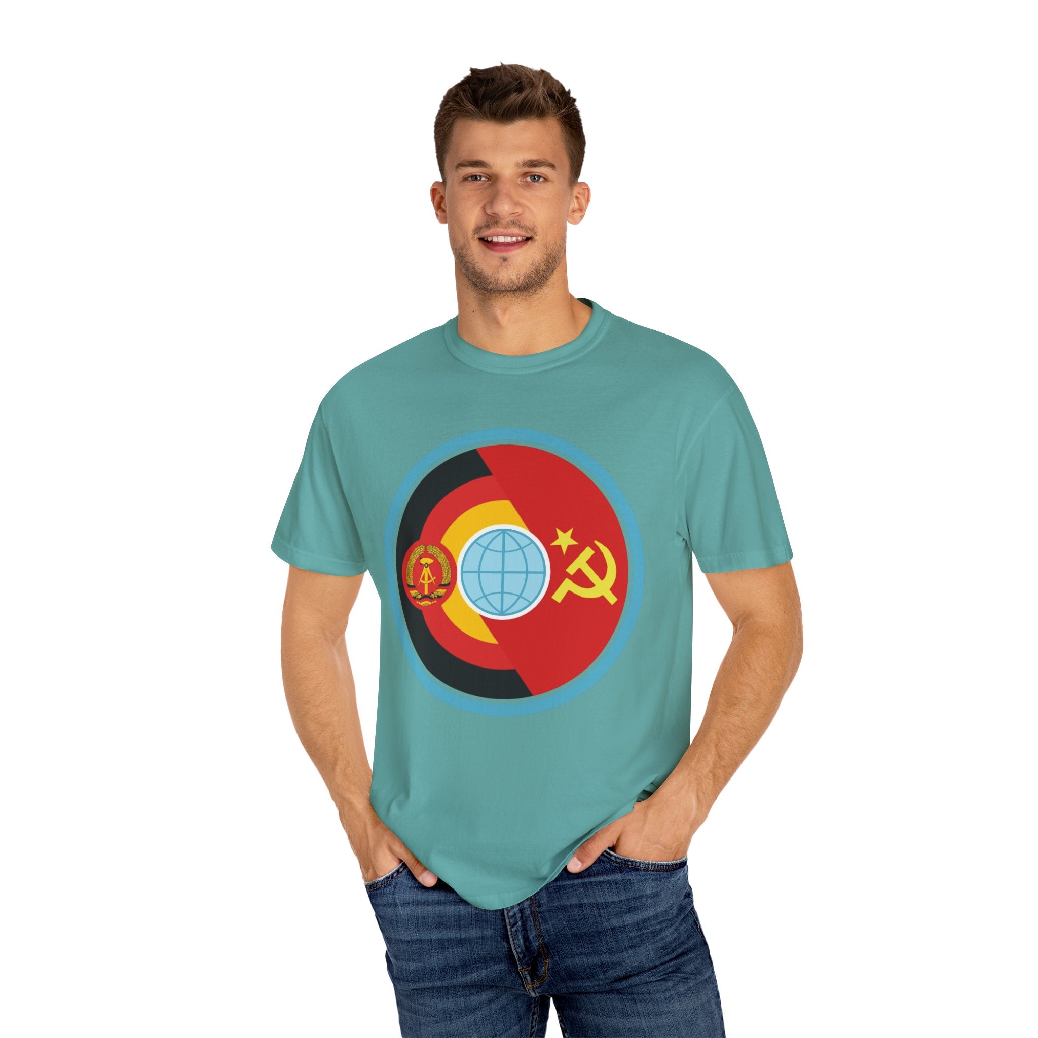 Vintage Space Mission Unisex - INTERCOSMOS SOVIET EAST GERMAN COLLABORATION