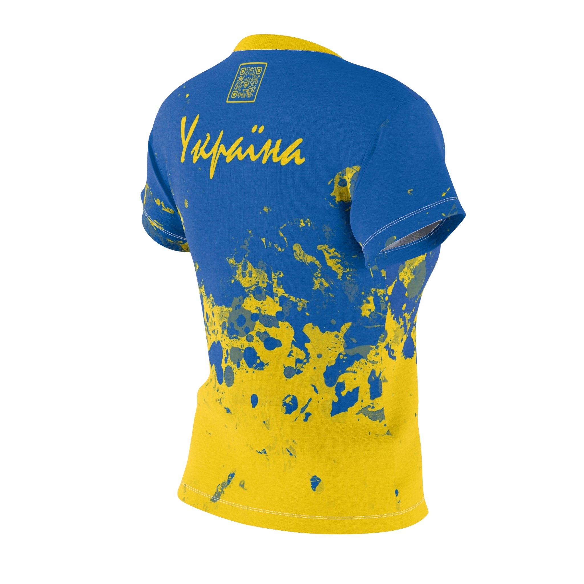 Women's  Ukraine Cut & Sew Tee
