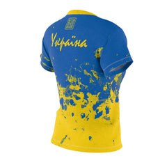 Women's  Ukraine Cut & Sew Tee