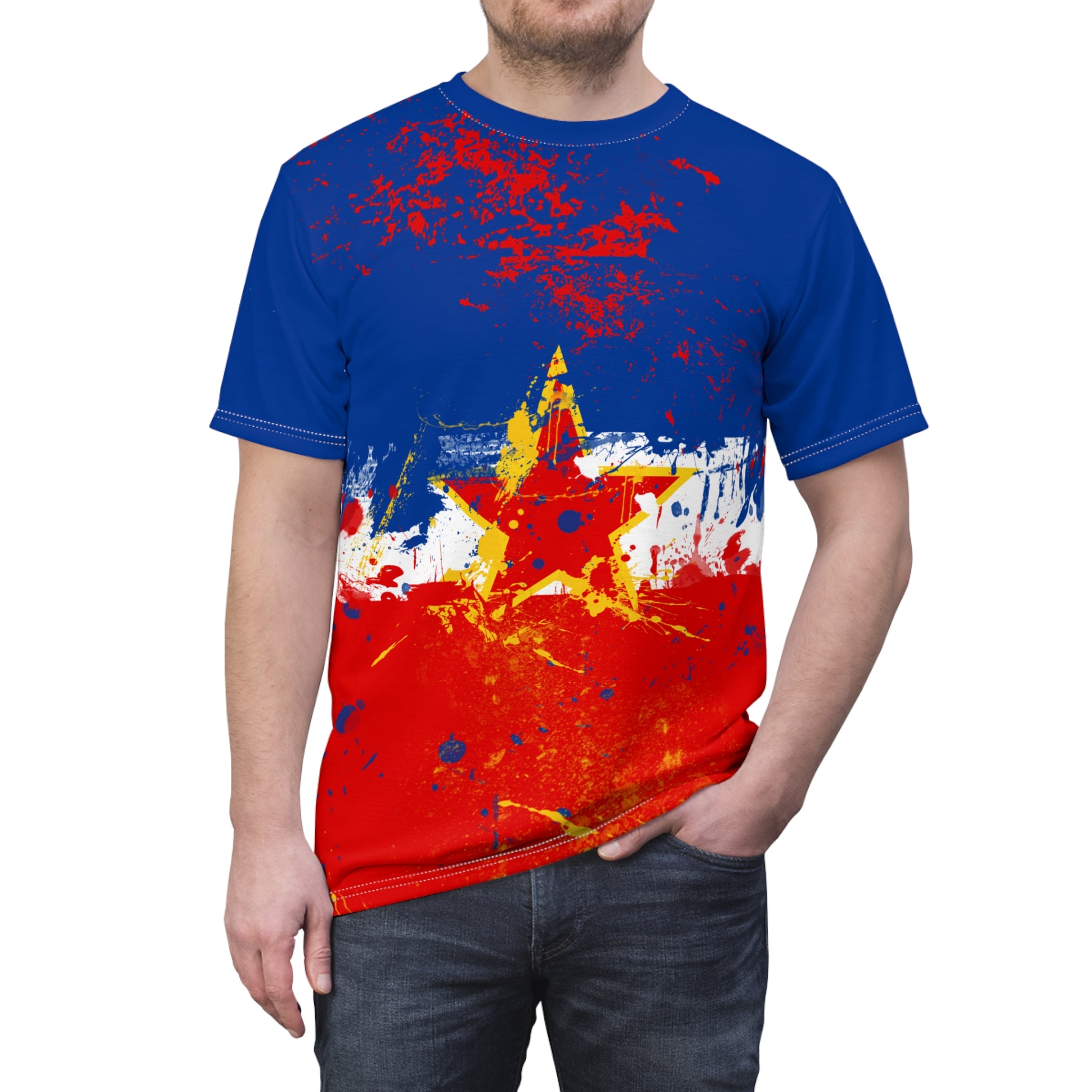 Nostalgia Yugoslavia Socialist Era Flag Unisex