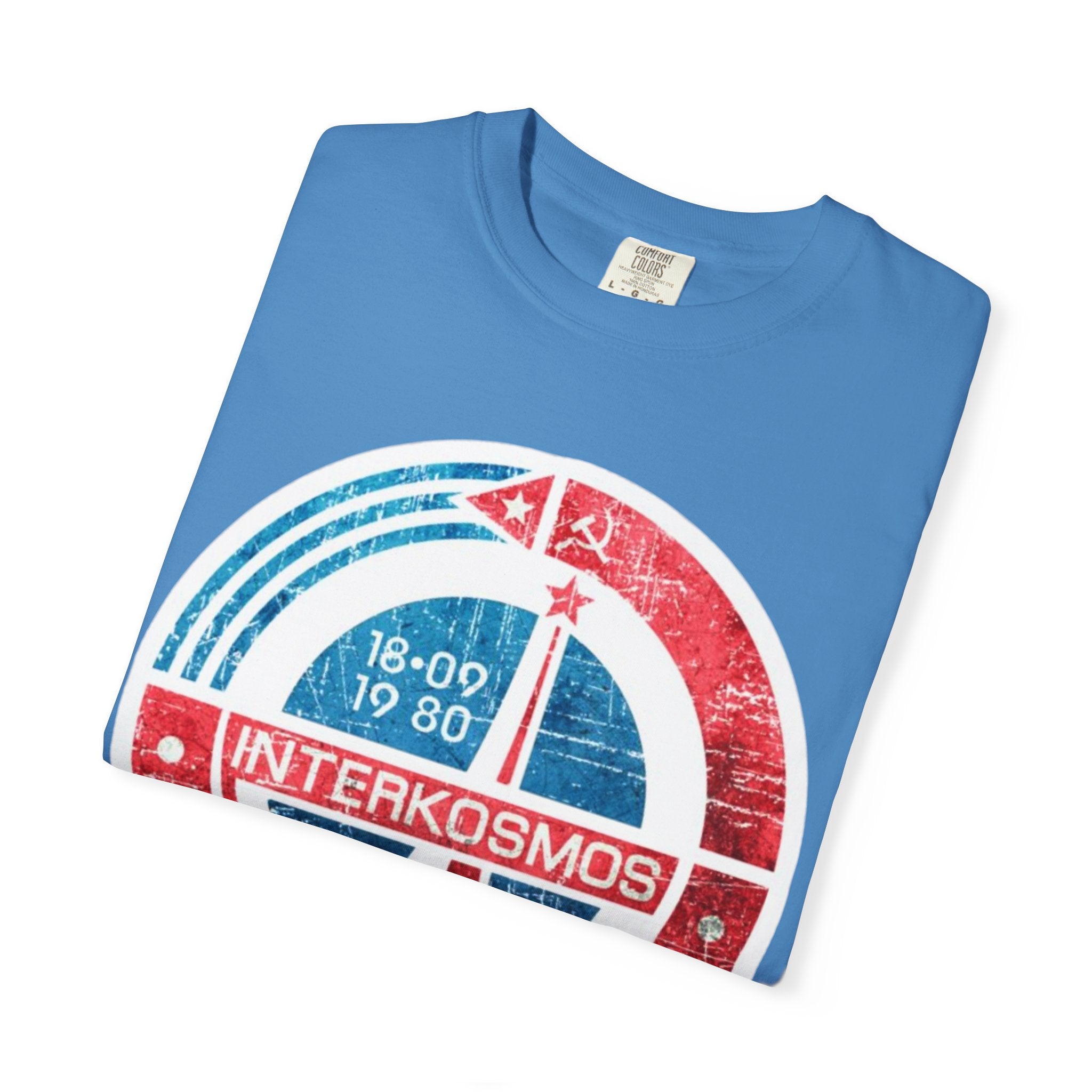 Logo Patch Unisex T-shirt - Intercosmos Cuba Space Mission