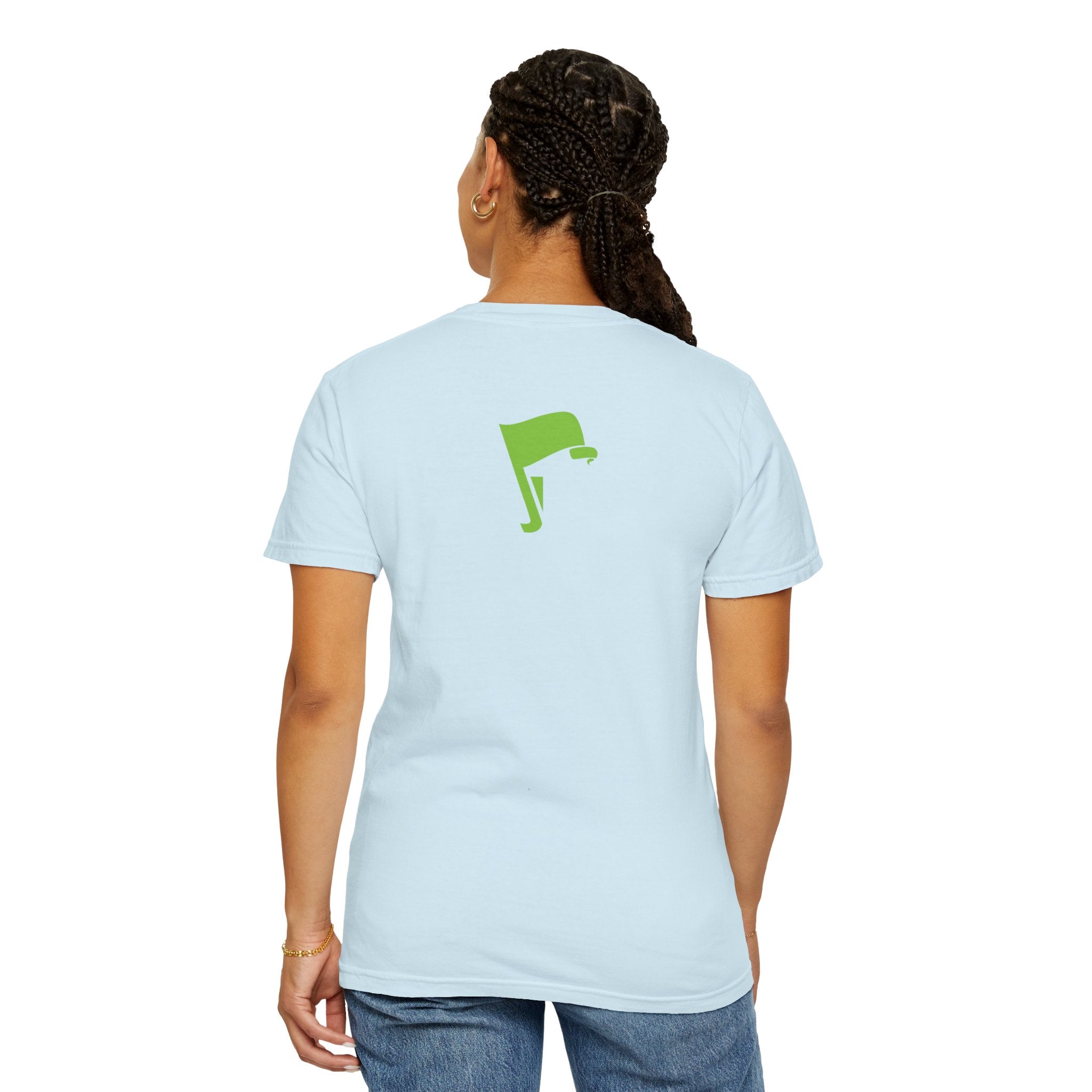 Flags of Our Father T-shirt - Blue Green