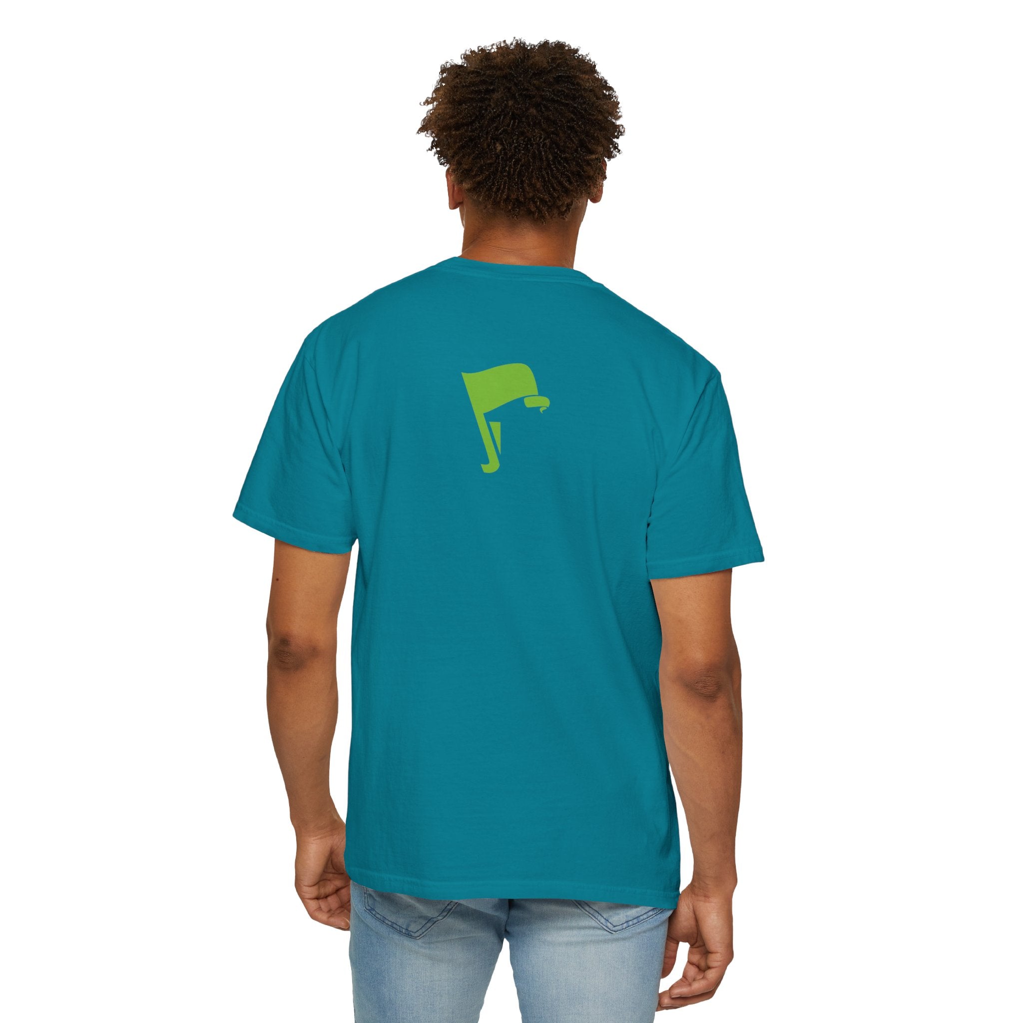 Flags of Our Father T-shirt - Blue Green