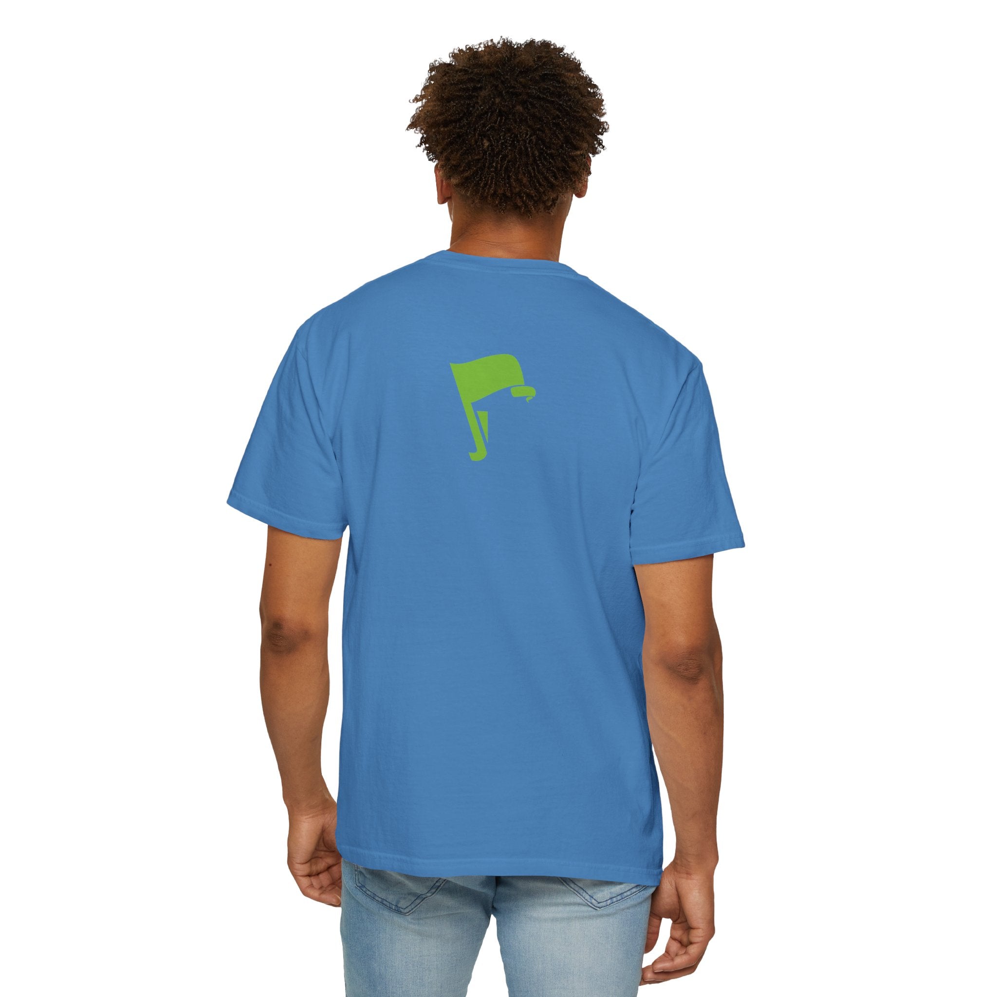 Flags of Our Father T-shirt - Blue Green