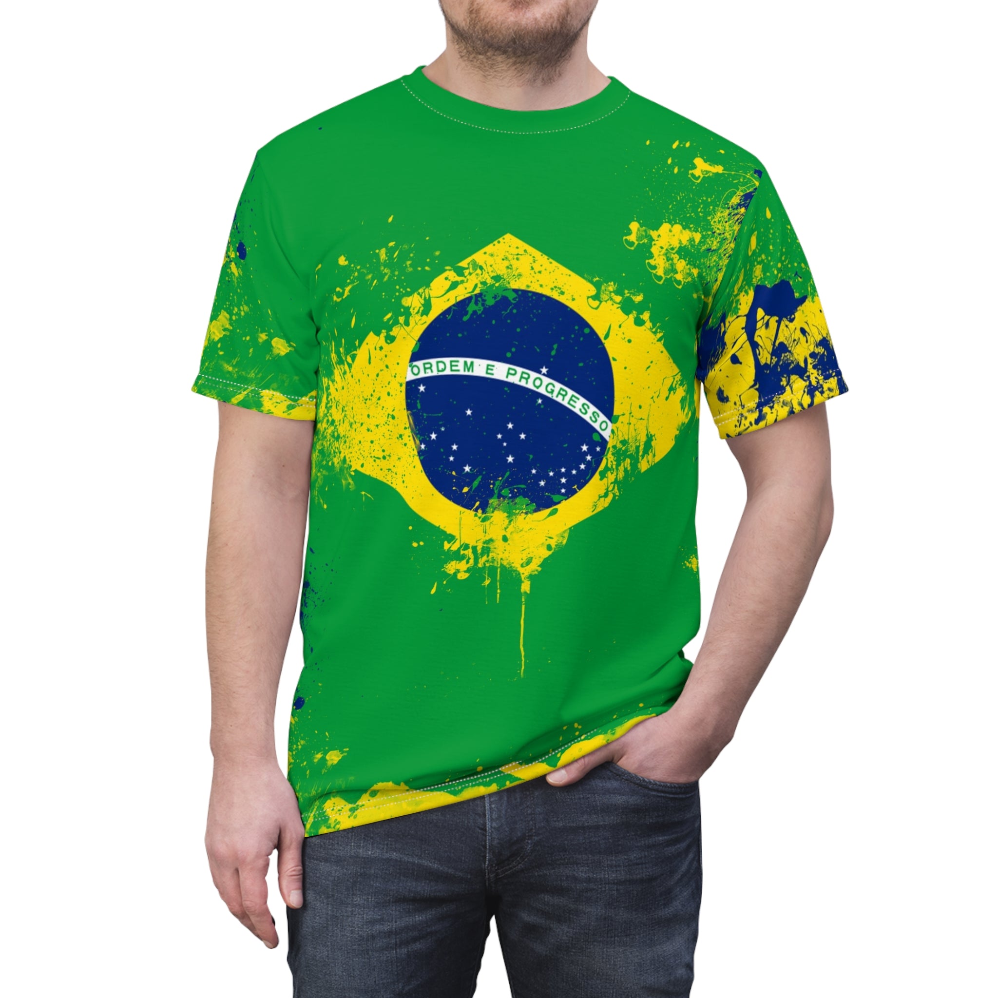 Brasil All Over print Tee