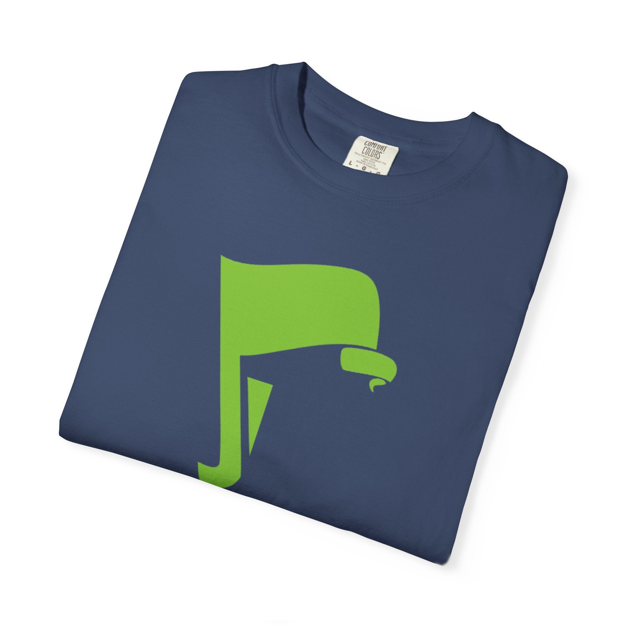 Flags of Our Father Graphic Tee - Blue Green