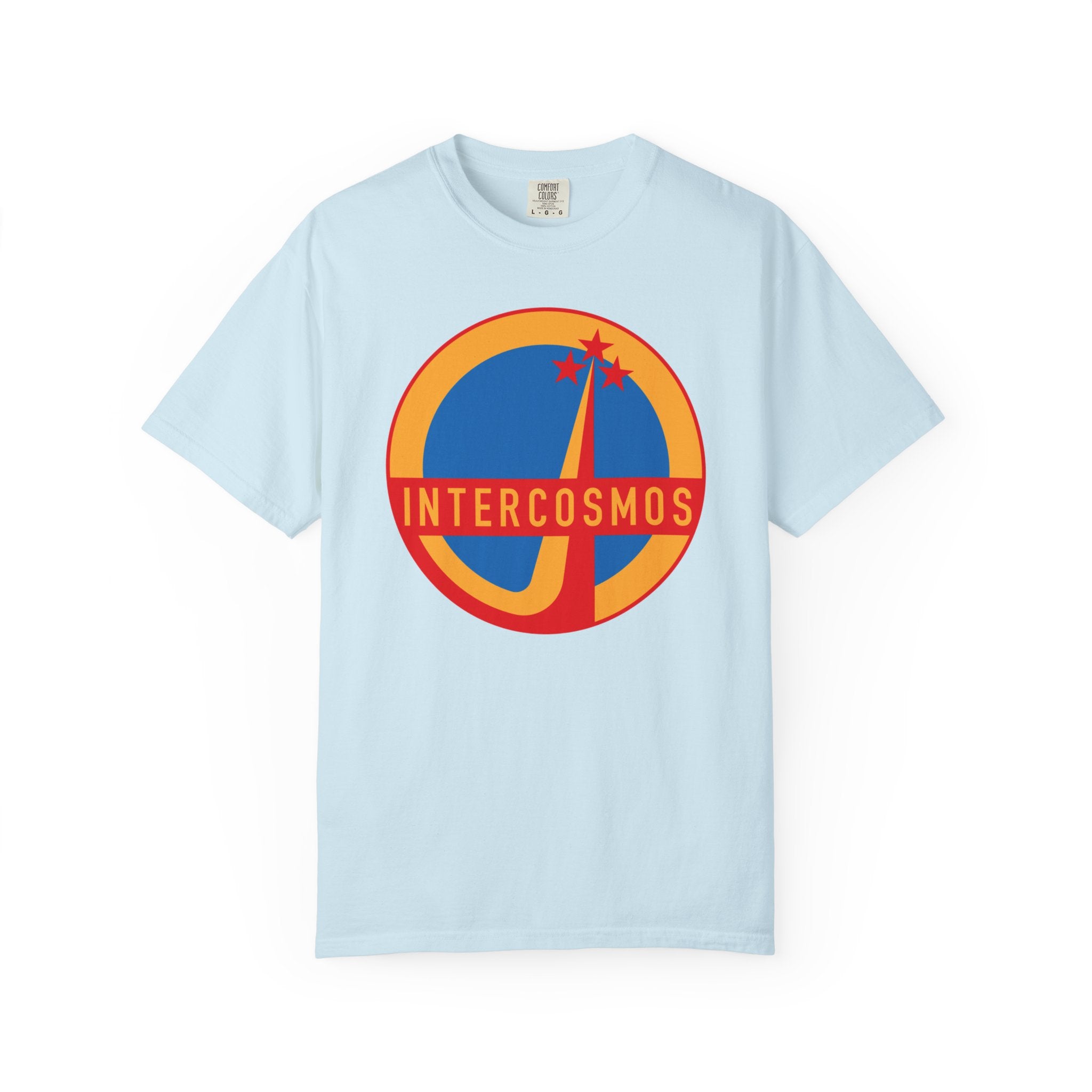 Unisex T-shirt Vintage Intercosmos Soviet Space Program Logo