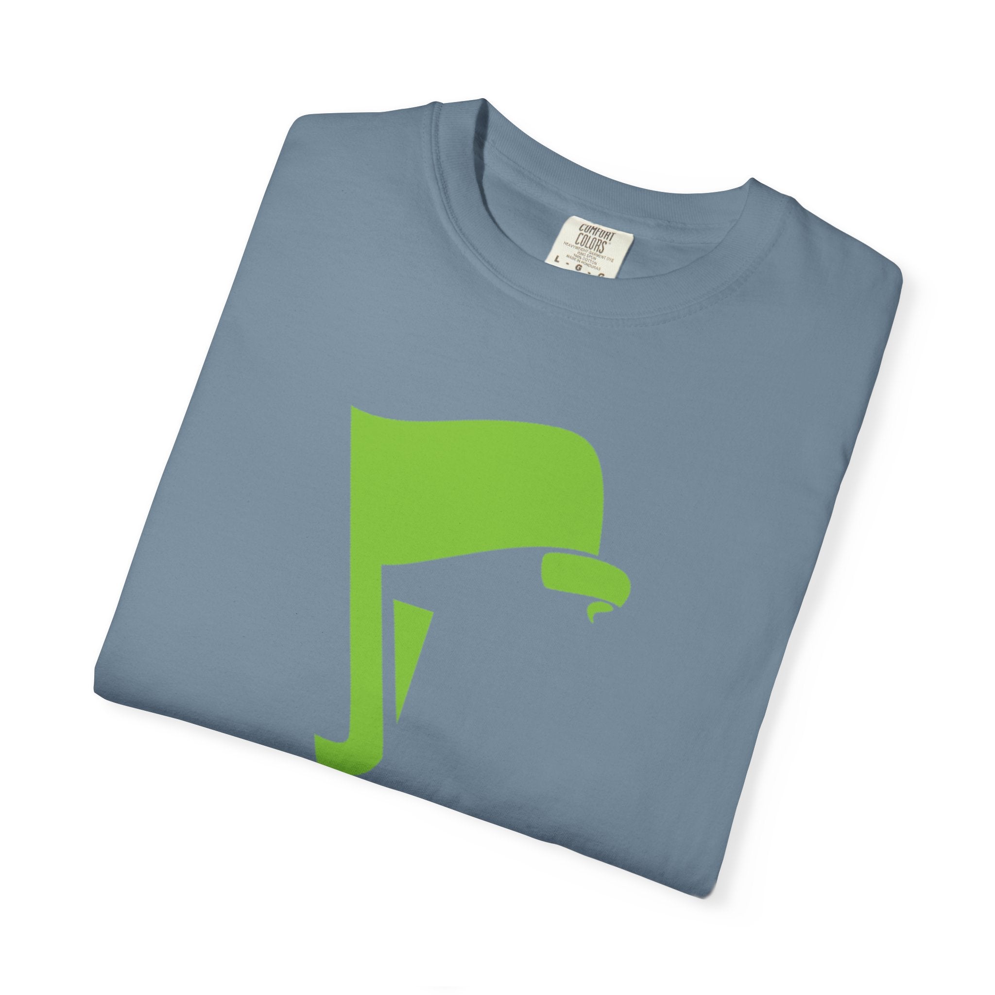 Flags of Our Father Graphic Tee - Blue Green