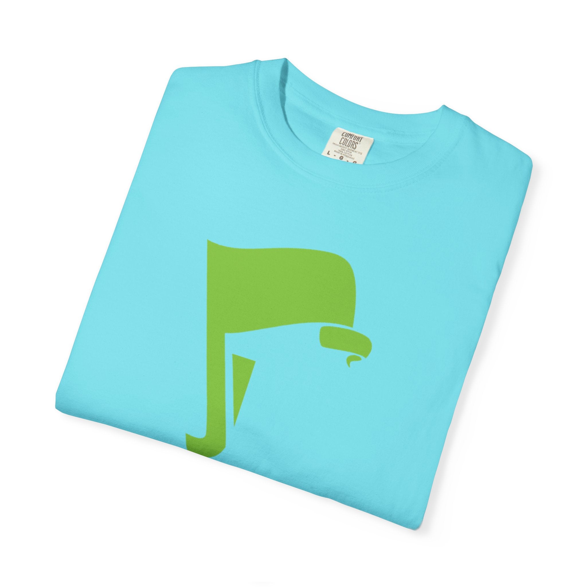 Flags of Our Father Graphic Tee - Blue Green