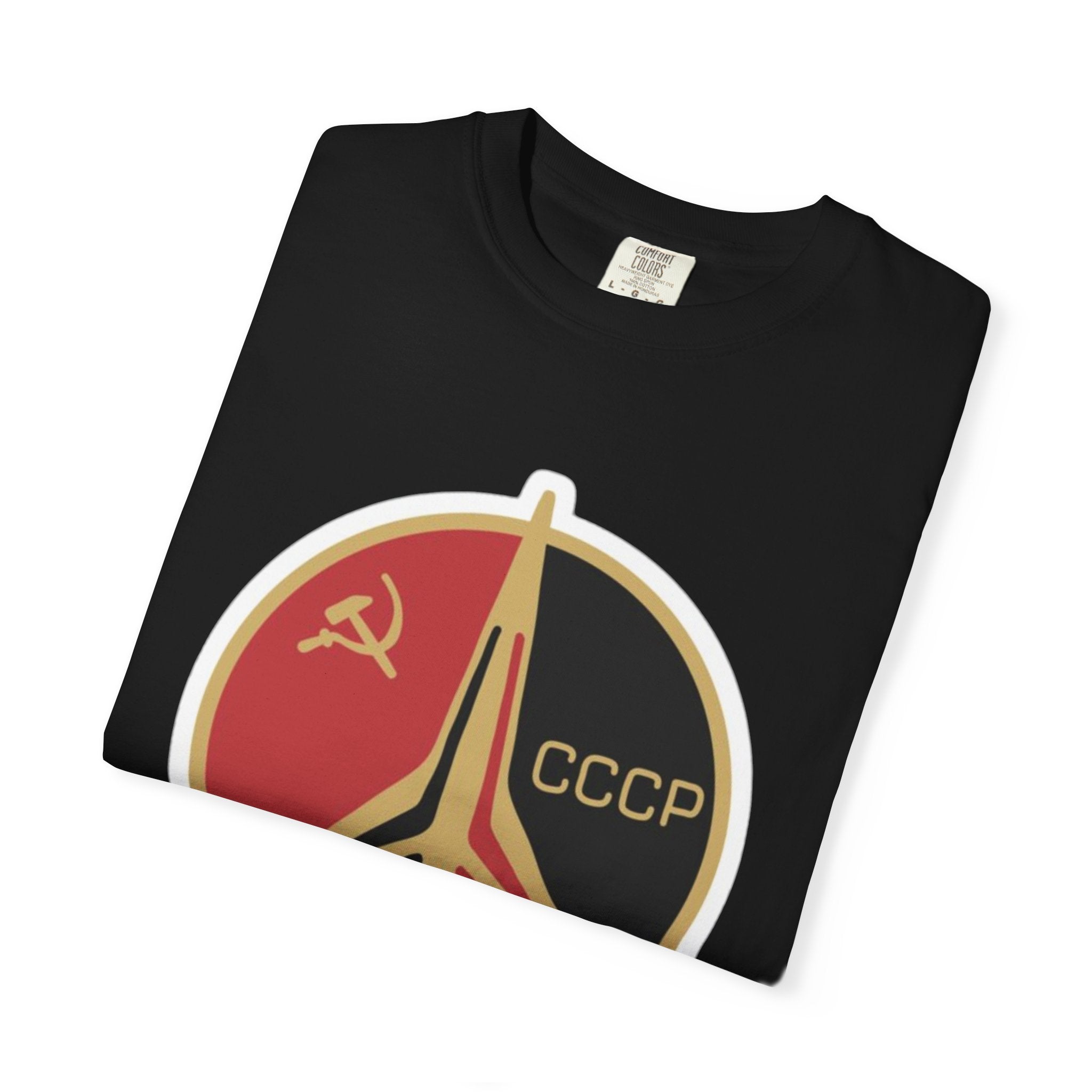 Vintage Soviet Space Tee, Retro T-Shirt, CCCP Graphics, Unisex Apparel, Gift for History Buffs, Space Enthusiasts