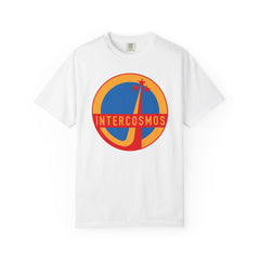 Unisex T-shirt Vintage Intercosmos Soviet Space Program Logo