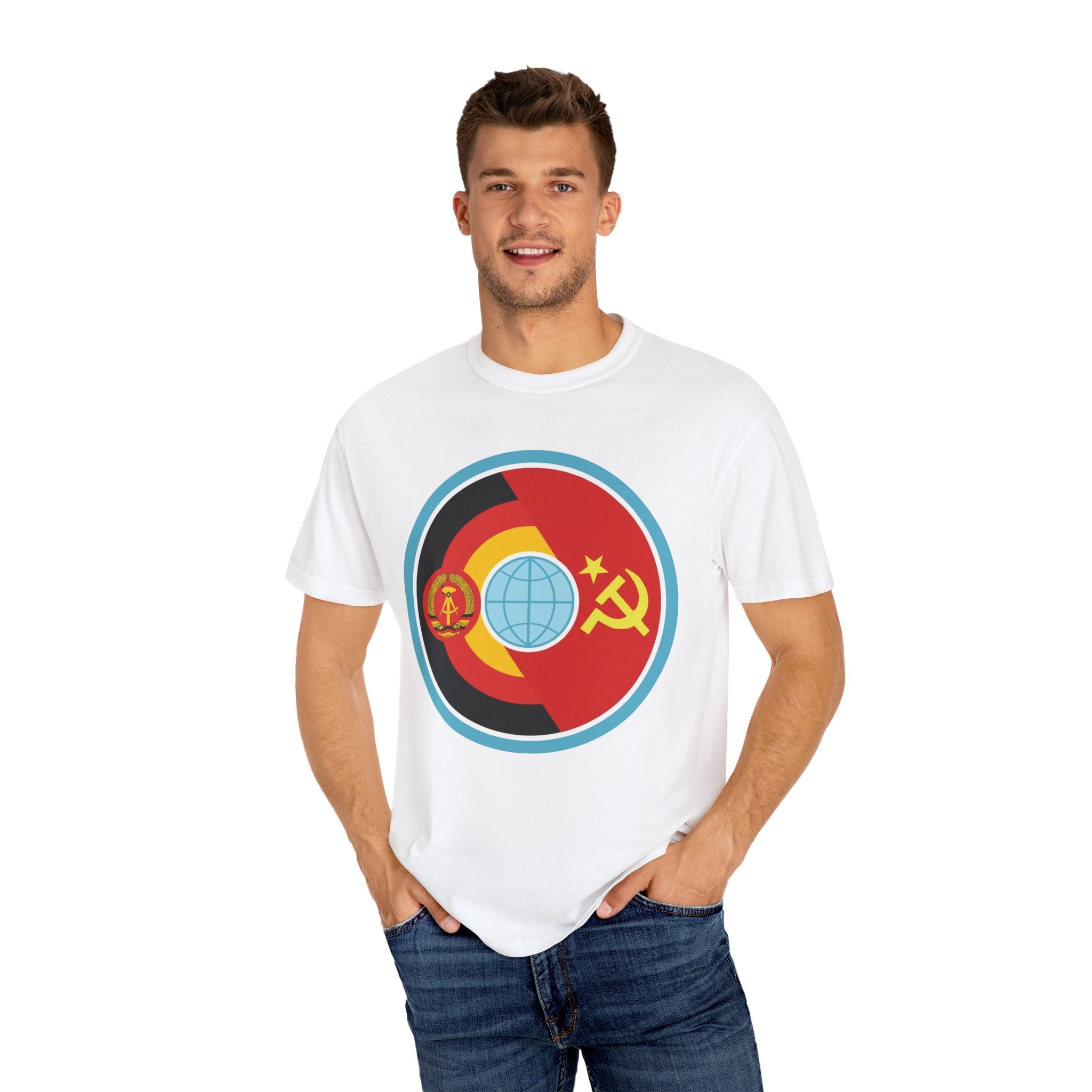 Vintage Space Mission Unisex - INTERCOSMOS SOVIET EAST GERMAN COLLABORATION