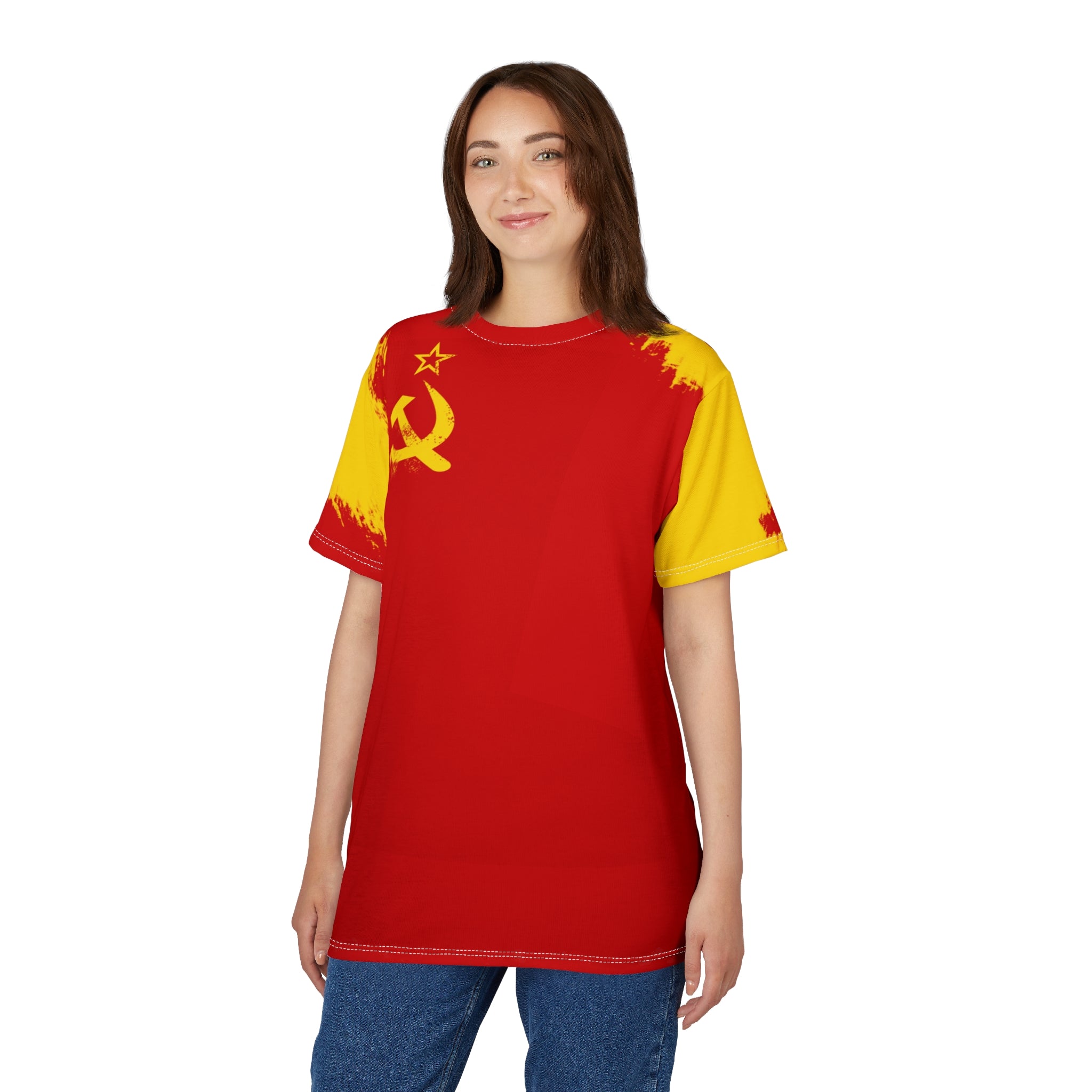Nostalgia CCCP Soviet Union Flag Tee