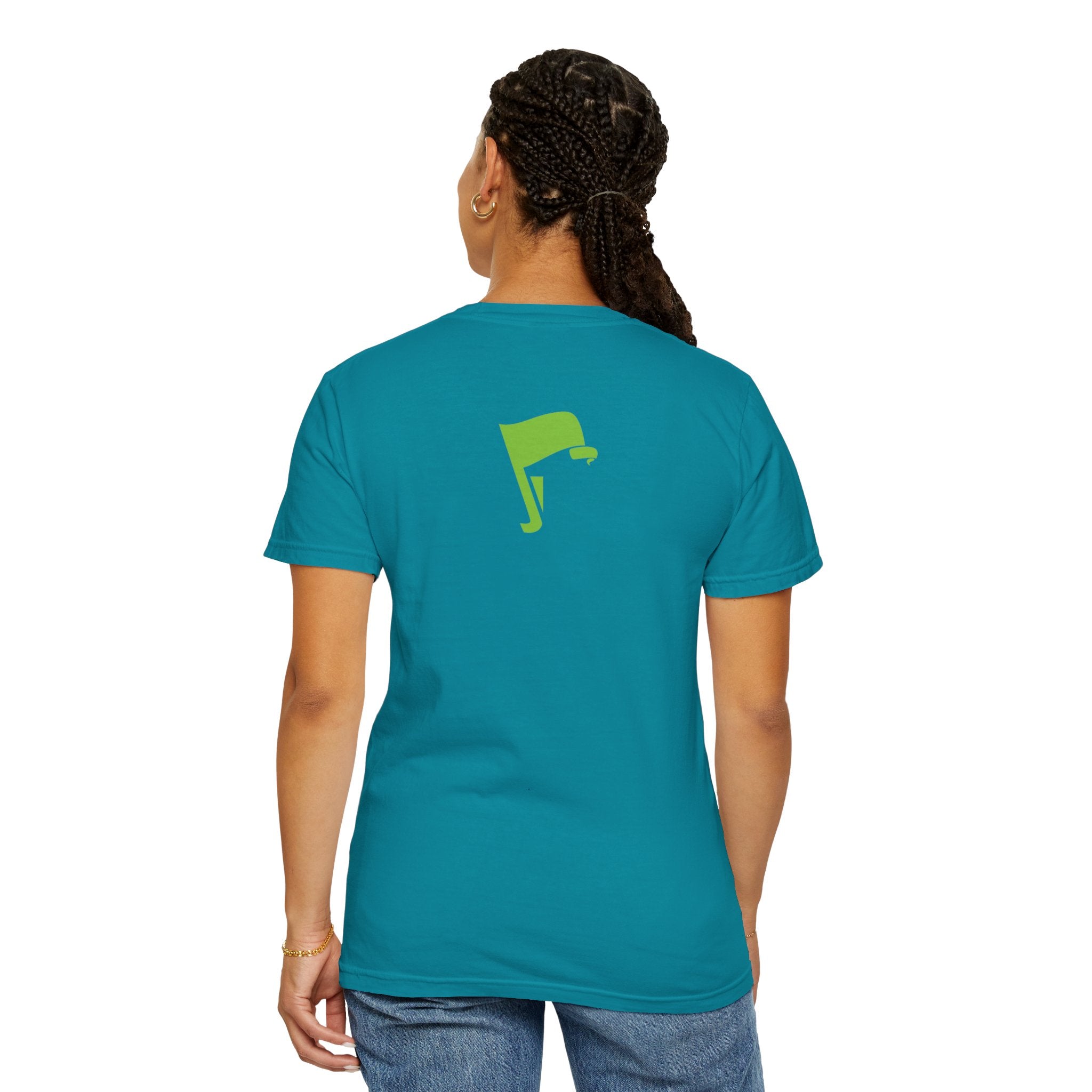 Flags of Our Father T-shirt - Blue Green