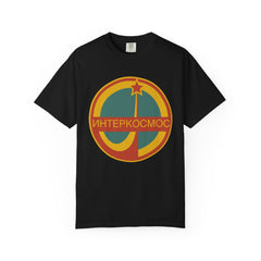 Vintage Unisex T-shirt with Intercosmos Logo of the USSR